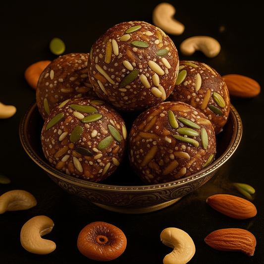 DRYFRUIT SEEDS MIX PROTEIN LADUU