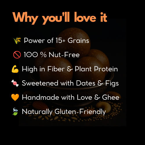 MULTIGRAIN LADDU [ Nut- Free ]